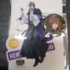 ヒプノシスマイク トレーディング スタンドポップ 缶バッジ 夢野幻太郎