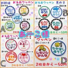 『あーこ様』お名前ワッペン