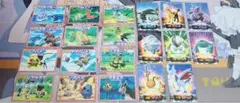 【希少・当時物ポケモントップサンAGコレクションカードカードダスまとめ売りレトロ