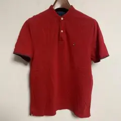 TOMMY HILFIGER トミーヒルフィガー ヘンリーネック ポロシャツ S