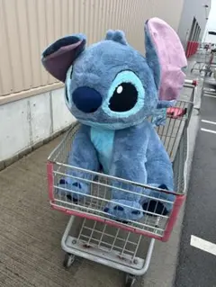 新品未使用】スティッチ ぬいぐるみ 特大100cm ディズニー コストコ