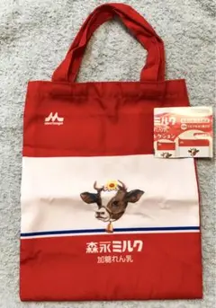 森永ミルク加糖れん乳 グッズコレクション ガチャ　トートバッグ