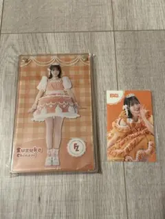 アクリルシャドーボックス　ステッカー　鎮西寿々歌