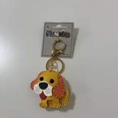 犬のキャラクターキーホルダー