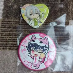 アイナナ 太鼓の達人 コラボ プライズ  アニカフェ 缶バッジ 百 千