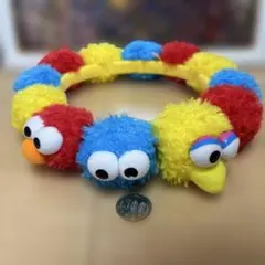 USJ セサミストリート　エルモ　クッキーモンスター　ビッグバード　ポンポン花冠