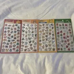 【＊正規品＊】【24時間以内発送】ポケモン ボンボンドロップシール 4枚セット