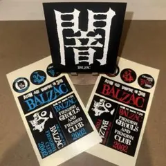 BALZAC【ステッカーシート2種+1枚サービス】