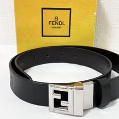 FENDI FFロゴ バックル ベルト リバーシブル サイズ85 - メルカリ