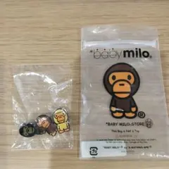 A BATHING APE BAPE milo ベイプ ピンバッジ ピンズセット