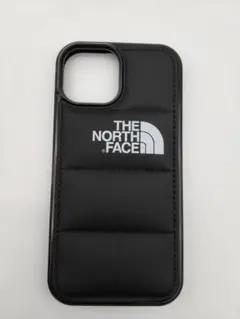 THENORTHFACEiPhone15用ケース　ブラックダウンジャケット風jh
