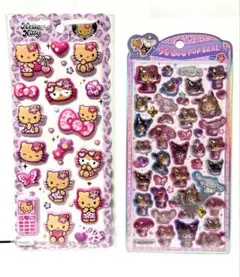日焼けキティ・マシュマロ＆日焼けサンリオキャラクターズ・うるちゅる　2枚セット