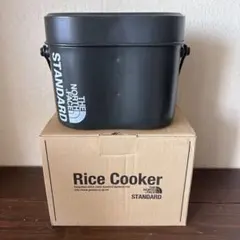 ノースフェイス　大人気 飯盒 ライスクラッカー 黒　ブラック　キャンプのサムネイル