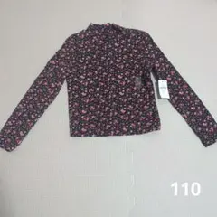 新品　GAP　キッズキッズ　小花柄長袖シャツ XSサイズ　110