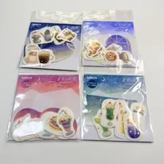 【正規品】SAIEN 星影喫茶　フレークシールセット