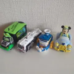 東京ディズニーリゾート限定デザインミニカーセット 4台