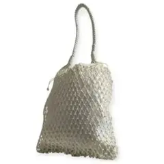 美品 MAISON N.H PARIS ワンショルダー メッシュ トートバッグ夏のサムネイル