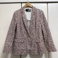 LOVE MOSCHINO ラブモスキーノ レオパード　テーラードジャケットのサムネイル