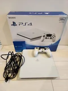 SONY PS4 本体 グレイシャー・ホワイト 500GB