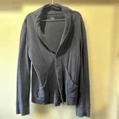 スリードッツ　THREE DOTS ショールカーディガン　Sサイズ　ネイビー