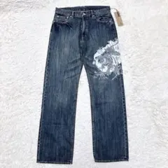 TETE HOMME PLAG ダメージ加工 ブラックジーンズ 漆黒 岡山デニム 