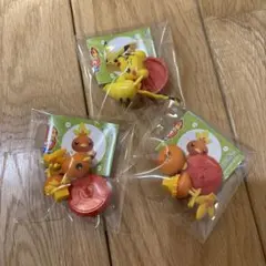 チョコエッグ ポケットモンスター 旅立ちの3匹　ピカチュウ アチャモ