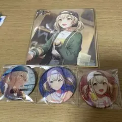 プロセカ 小豆沢こはね グリッター缶バッジ グリ缶