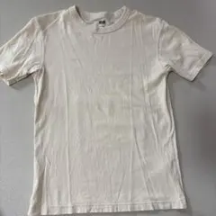 UNIQLO ユニクロ コットンTシャツ オフホワイト S