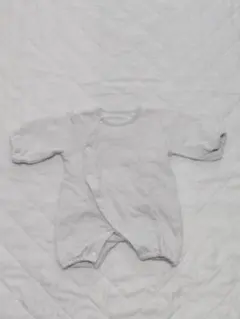 【日本製】雲・星・月柄キルト長袖ロンパース 70cm（男女兼用）