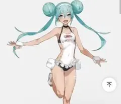 【売り切り希望】初音ミク/コスプレ/水着/レーシングミク/ビキニ