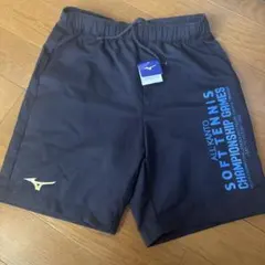 限定新品　Mizuno ハーフパンツ ネイビー　オール関東　ヨネックス　L