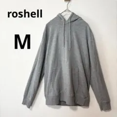 美品 roshell ロシェル メンズ M グレー スウェットプルパーカー　長袖のサムネイル