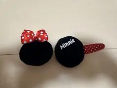 ミニーちゃん　ヘアクリップ