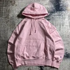 00s チャンピオン ピンク スウェット フーディー リバースウィーブ オールド