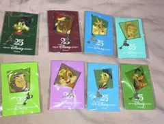 東京ディズニーリゾート 25周年 ピンバッジ 8個セット 非売品