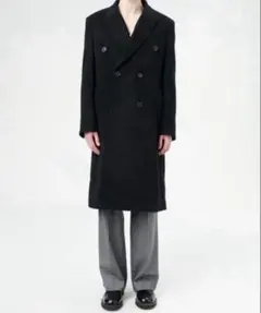 【格安・上質】vintage black double long coat