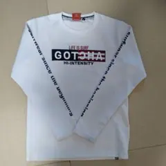 GOTCHA ホワイト ロングスリーブカットソー