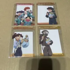 忍たま乱太郎×ファミマオリジナルクリアカードコンプリートセット4枚