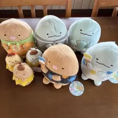 すみっコぐらしぬいぐるみセット（複数色）