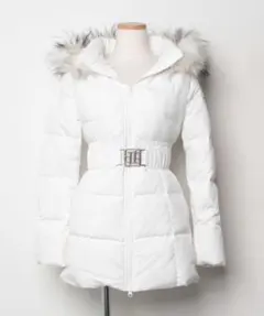 GYDA GDベルト付き ロングダウンコート