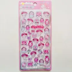 【即日発送】サンリオ マイメロディ 人気のボンボンドロップシール　新品