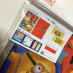 USJ ミニオン クリアホルダー チケットケース 付箋 セット ケビン ボブ