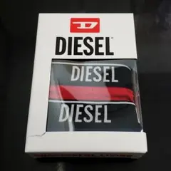 【新品】DIESEL ボクサーパンツ3枚セット ブラック&レッド&ブルー