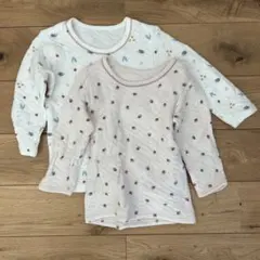 ベビー長袖肌着95cm2着売り