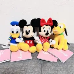 ミッキー&フレンズベーシックマスコット　ディズニー　ミニー　プルート　ドナルド