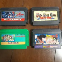 ファミコンソフト 4本まとめ売り