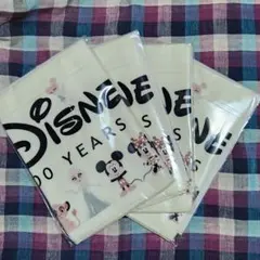 ディズニー フェイスタオル 4枚
