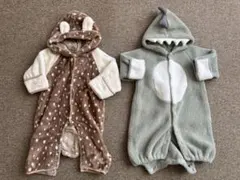 動物ロンパース2点セット