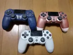 PS4 コントローラー 3色セット✾ジャンク品