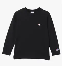 チャンピオン 140 長袖 Tシャツ 黒
